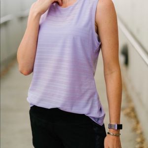ZYIA Active  Lavender Luxe Muscle Tank XXL